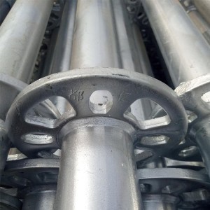 盘扣式脚手架生产 48系列立杆2.5米用于房建路桥工程 都亿公司
