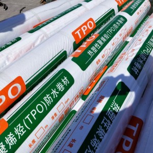 聚烯烃TPO防水卷材 工程桥梁防水卷材 热塑性内增强tpo防水卷材