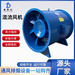 二级能效风机绿色建材轴流风机排烟风机厂家直供高温降噪H TF风机