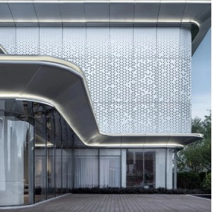 定制铝单板雨棚门头连廊镂空幕墙装饰氟碳铝单板厂家加工价格优惠