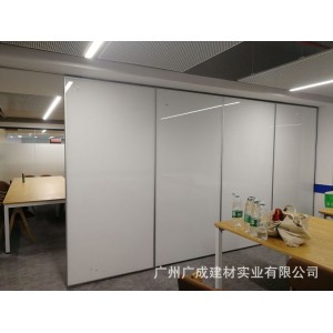 酒店软包活动隔断 墙餐厅隔墙板 室内旋转折叠门 活动屏风隔断屏