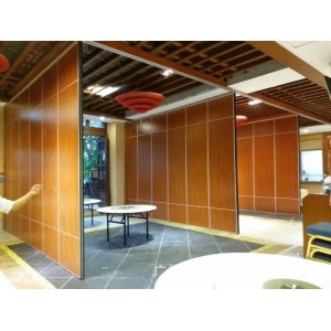酒店活动隔断墙饭店包厢隔断间隔音屏风折叠推拉门办公室移动隔断