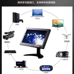 厂家直销高清液晶显示器HDMI导演摄影视频7寸安防监控 器显示器液