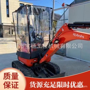 沃特20微挖车衣小型挖掘机驾驶室保暖棚防风车棚雨棚透明罩折