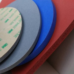 河北供应硅胶发泡海绵板 低密度硅胶发泡保温板 硅胶减震板