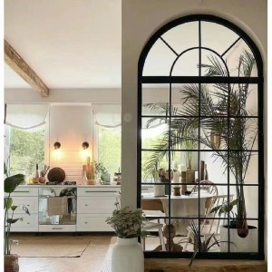 铝合金平开玻璃门现代简约客厅室内装潢北欧别墅门窗卫生间平开门