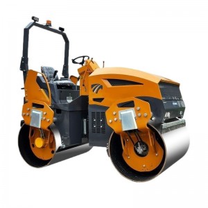 广东广州3吨小型压路机 铺沥青座驾式压路机 养护工程震动小碾子