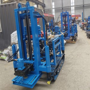 履带全液压水汽两用多用途钻机 出口木箱包装百米钻井机 潜孔钻机