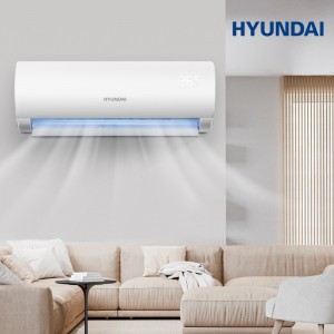 hyundai/韩国现代2匹变频冷暖壁挂式空调挂机家用快速制冷节能