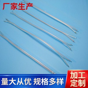 PVC透明电子线2468双并线材线束2芯加工风铃灯串线漆包线