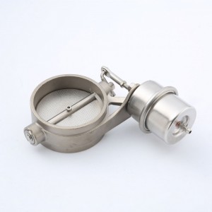 不锈钢气动阀门 汽车改装可变声音电动排气管阀门厂家批发