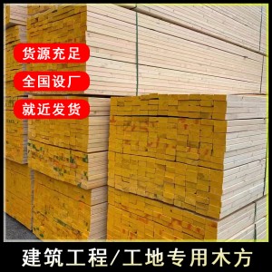 建筑木方厂家花旗松樟子松落叶松铁杉工程工地用条子桥梁方木松木