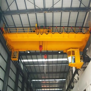 驼牌重工 QD型50吨吊钩双梁桥式起重机 车间仓库货物搬运