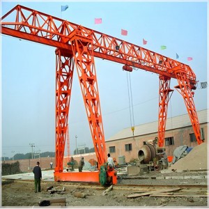 驼牌重工 10吨变频低能耗龙门吊 防风抗滑设计 门式起重机