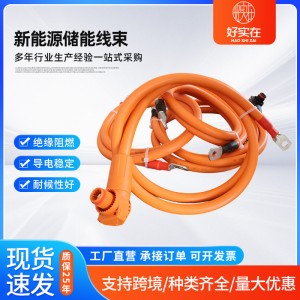 批发光伏储能充电桩动力线 端子线束汽车高压线束新能源线缆厂家