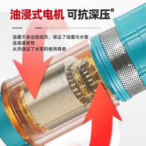 QD多级抽水泵家用220v清水泵高扬程小老鼠水泵高压农用灌溉潜水泵