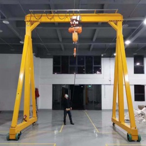 1吨3吨5吨电动无轨移动龙门架起重机小型龙门吊无轨万向龙门架