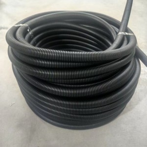 PE小口径波纹管加厚阻燃绝缘PP塑料开口软管穿线保护管批发